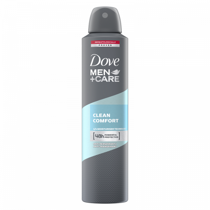 Dove Man Care Clean Comfort Body Spray 250ml