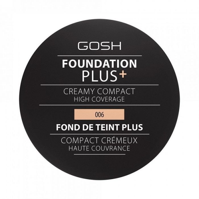 Gosh Foundation Plus+ Creamy Compact - Honey 006 9g