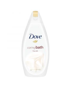 Dove Caring Bath Fine Silk Body Wash 450ml