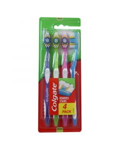 Colgate Premier Clean Medium Toothbrush 4pcs Pack