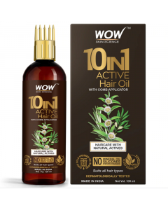 Wow 10 In 1 Active Hair Oil 100ml