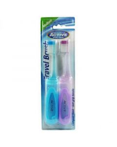 Beauty Formulas Travel Toothbrush Pack Medium