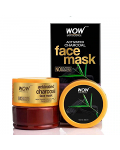 Wow Activated Charcoal Face Mask 200ml