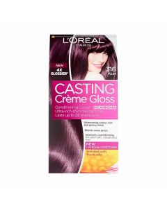 L'Oreal Casting Creme Gloss Plum 316 Hair Color Women