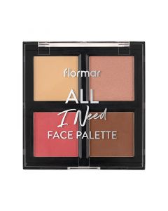 Flormar All I Need Face Palette - 000 Natural