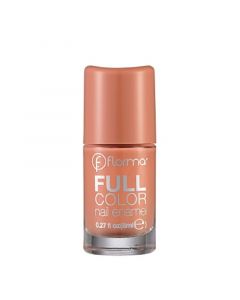 Flormar Full Color Nail Enamel - 45 Peach Sparkler