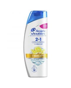 Head & Shoulders Citrus Fresh Anti-Dandruff 2 In 1 Shampoo & Conditioner 450ml