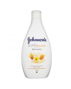 Johnson's Soft Nourish Body Wash 400ml