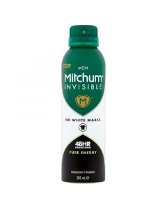 Mitchum Pure Energy 48H Protection No White Marks Body Spary 200ml