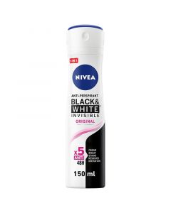 Nivea Black & White Invisible Original Women Body Spray 150ml