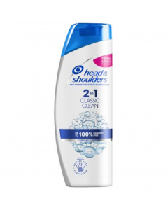 Head & Shoulders Classic Clean Anti-Dandruff 2 In 1 Shampoo & Conditioner 450ml