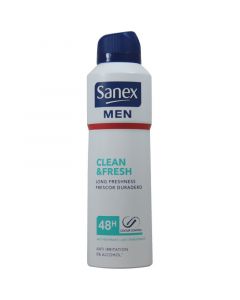 Sanex Men Clean & Fresh Long Freshness Body Spray 200ml