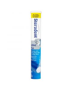 Steradent Active Plus Mouth Bacteria Remover Tablet