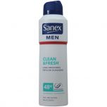 Sanex Men Clean & Fresh Long Freshness Body Spray 200ml