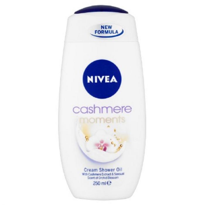 Nivea Cashmere & Cotton Seed Oil Shower Cream 250ml