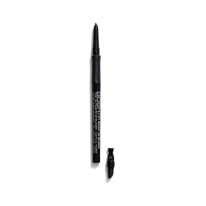 Gosh 01 Back in Black The Ultimate Eyeliner - with a twist