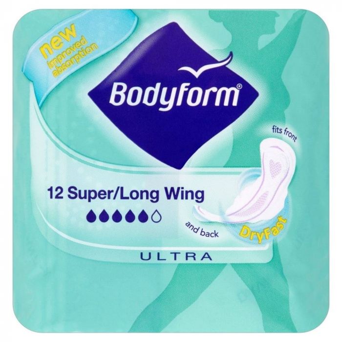 Bodyform Ultra Super Long Wing 12 Women