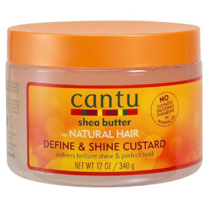 Cantu Shea Butter Natural Hair Define & Shine Custard 340G
