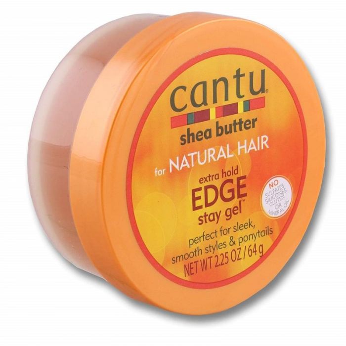 Cantu Shea Butter Natural Hair Extra Hold Edge Stay Gel 64G