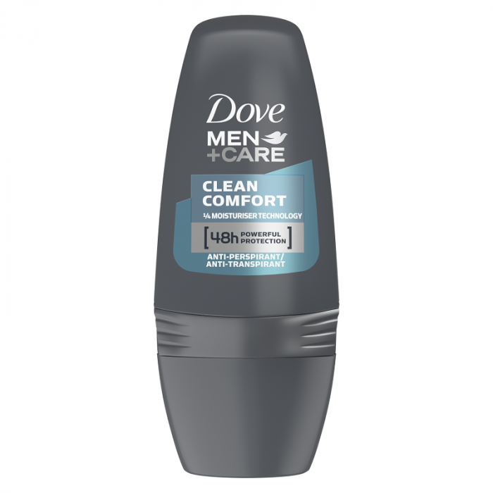 Dove Men Clean Comfort Deodorant Antiperspirant Roll-On 50ml