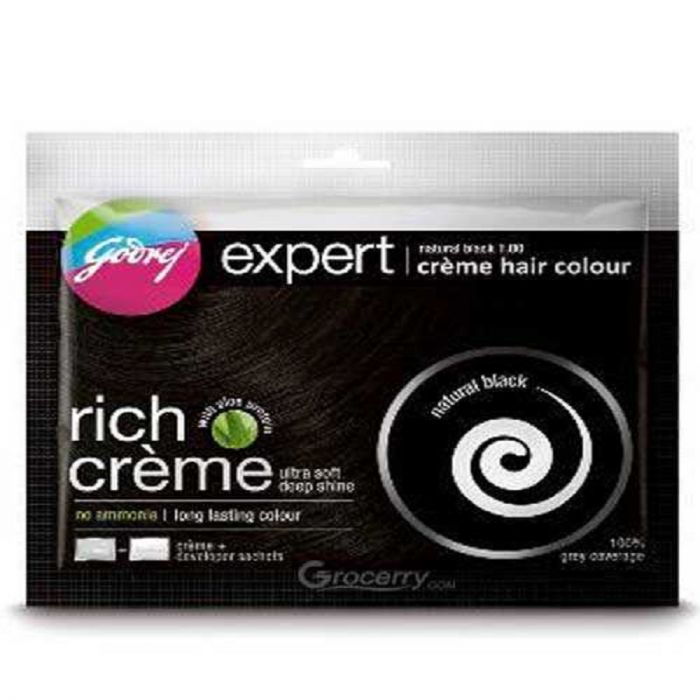 Expert Natural Black Hair Color Cream
