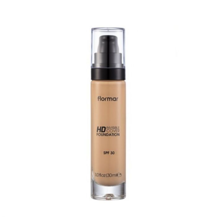 Flormar Invisible Cover HD Foundation - 080 Soft Beige