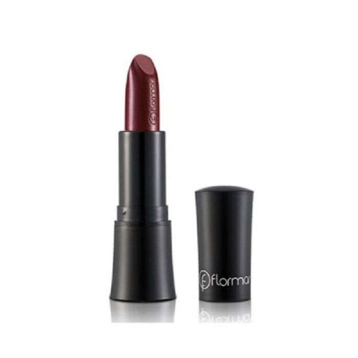 Flormar Supershine Lipstick - 518 Deep Red Plum
