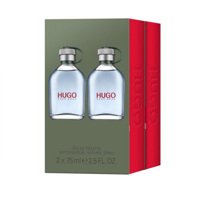 Hugo Boss Men 2 Parfum Pack Eau De Toilette 75ml
