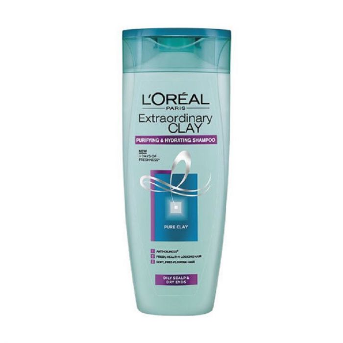 L'Oreal Extraordinary Clay Purifying & Hydrating Shampoo 175ml