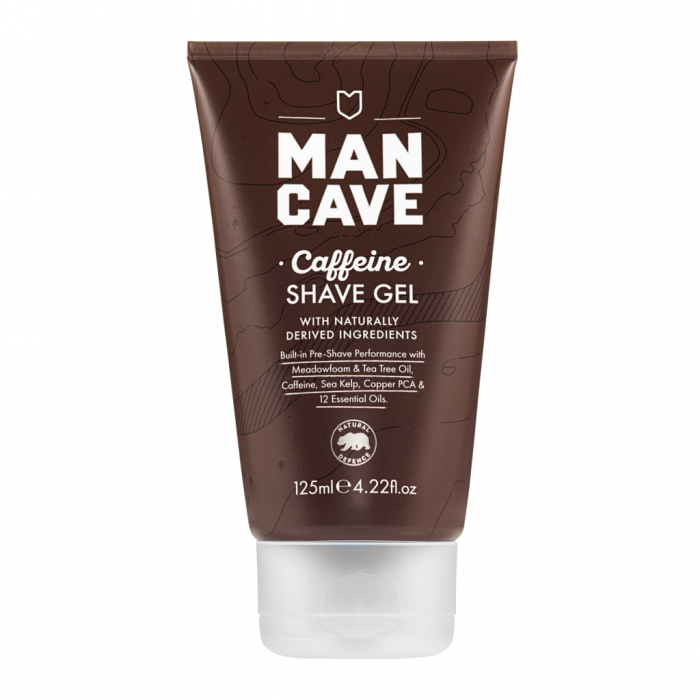Man Cave Caffeine Shave Gel 125ml