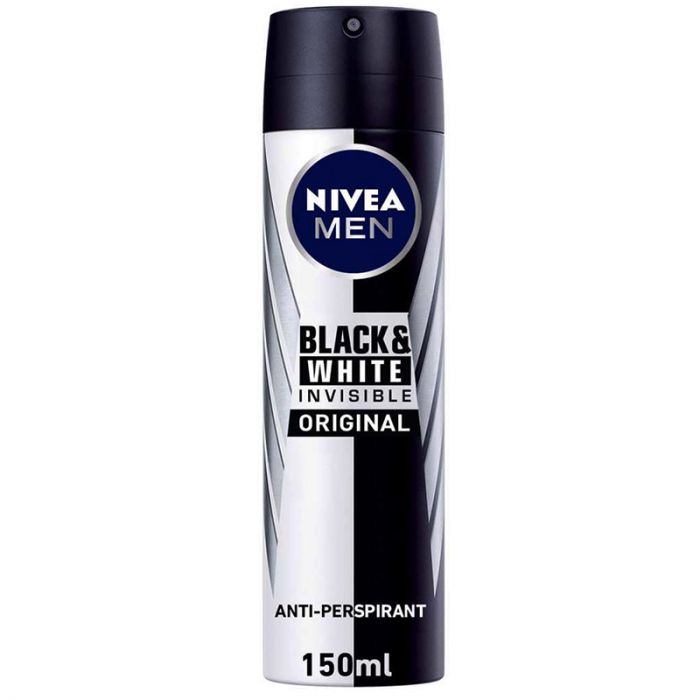 Nivea Men Black & White Invisible Original Body Spray 150ml