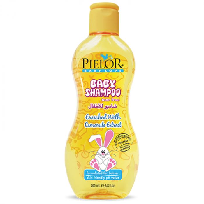 Pielor Baby Shampoo Tears Free Enriched With Camomile Extracts - 200ML
