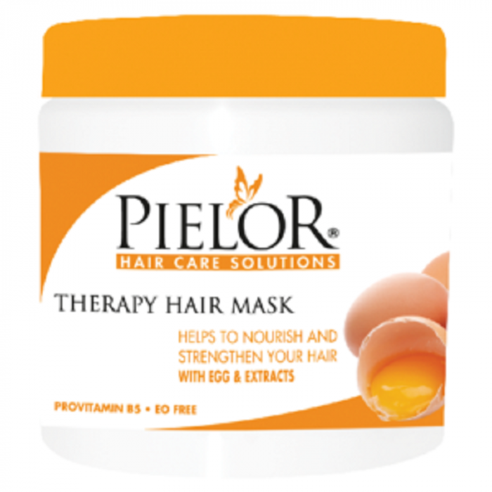 Pielor Hair Mask With Egg & Almond Extract - 500ml