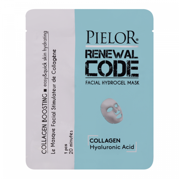 Pielor Renewal Code Facial Hydrogel Mask - Collagen Boosting