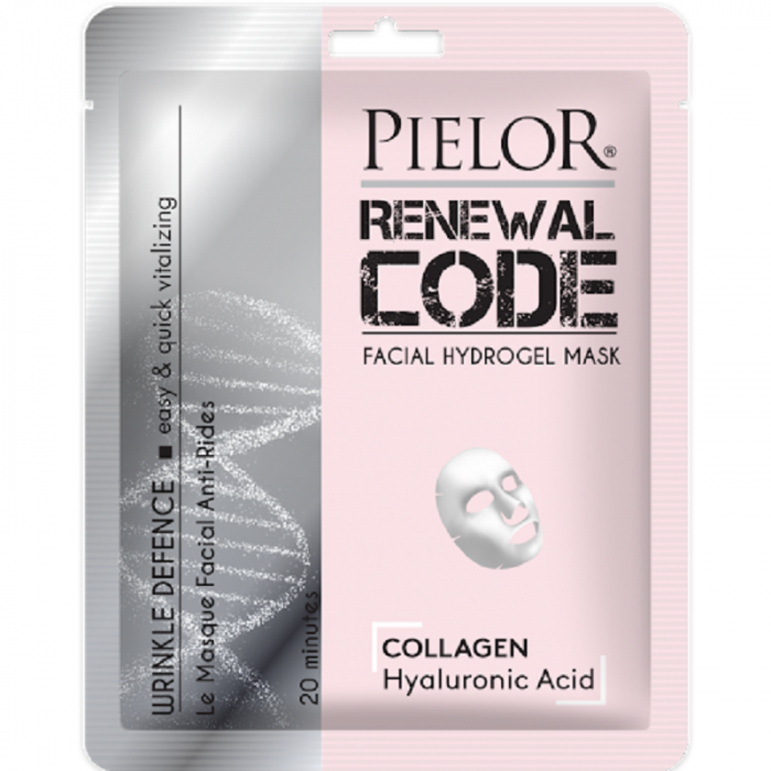 Pielor Renewal Code Facial Hydrogel Mask - Wrinkle Defense