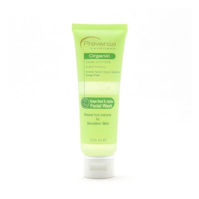 Prevense Skin Care Organic Grape & Jojoba Face Wash 120ml