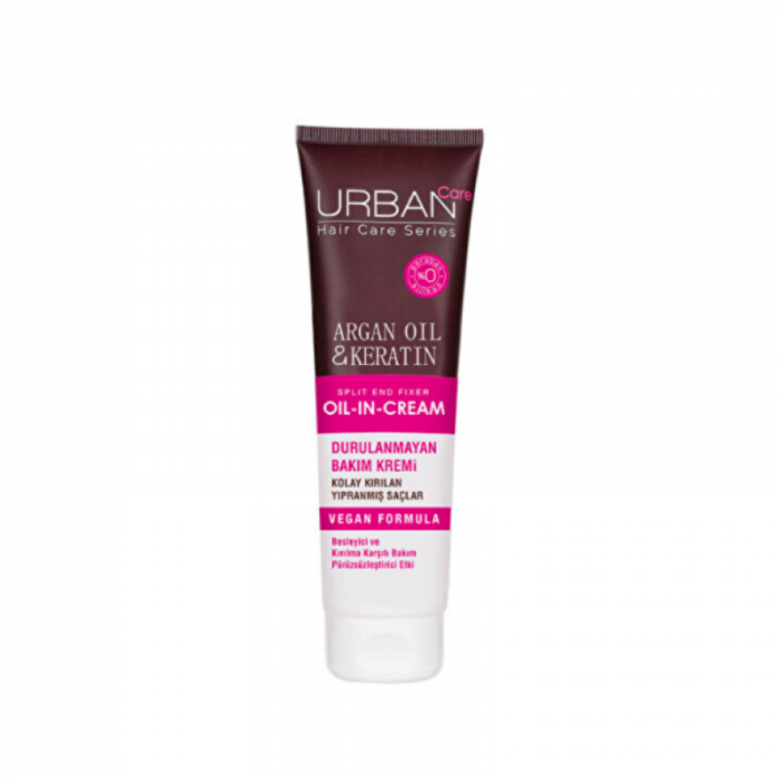 Urban Care Argan Oil & Keratin Leave-In Care Cream Conditioner 150ml