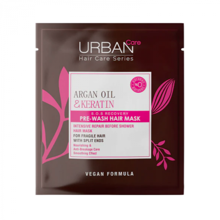 Urban Care Argan Oil & Keratin Pre Wash Hair Mask 50ml