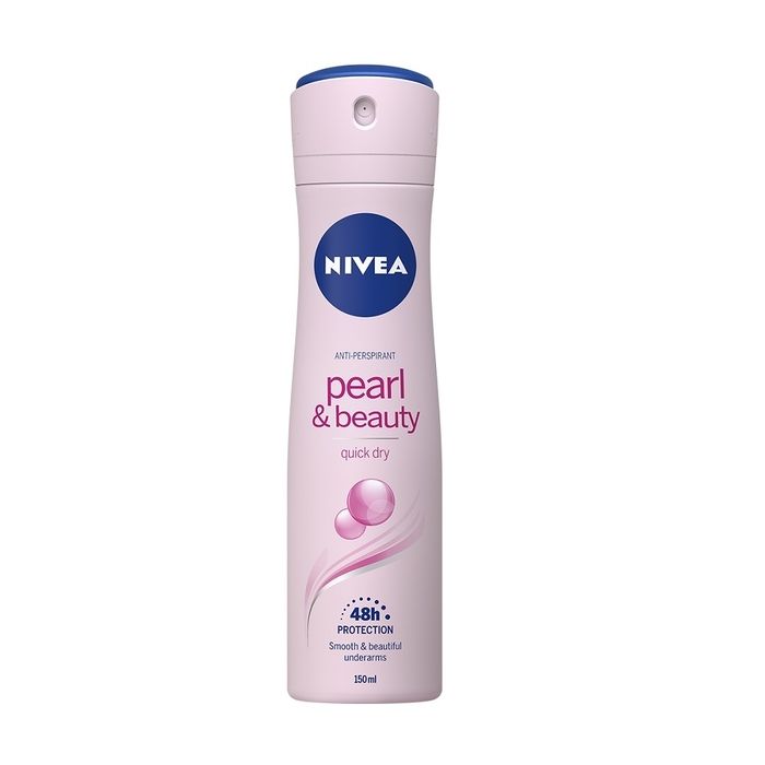 Nivea Pearl & Beauty Smooth & Beautiful Underarms Deodorant Spray Women 150 ML
