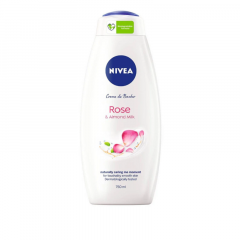 Nivea Rose & Almond Milk Body Wash 750ml