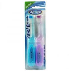 Beauty Formulas Travel Toothbrush Pack Medium