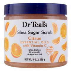 Dr Teal's Shea Sugar Citrus Scrub 538g