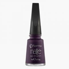 Flormar Matte Nail Enamel - M11 Pure Purple