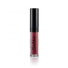 Flormar Slik Matte Liquid Lipstick - 15 Pretty Plum