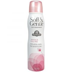 Soft & Gentle Jasmine & Coco Milk Anti-Perspirant Deo Spray Women 150 ML