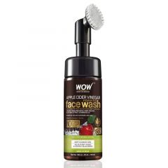 Wow Apple Cider Vinegar Foaming Face Wash With Brush 150ml